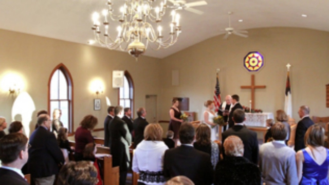 Wedding, Innsbrook Chapel, Missouri